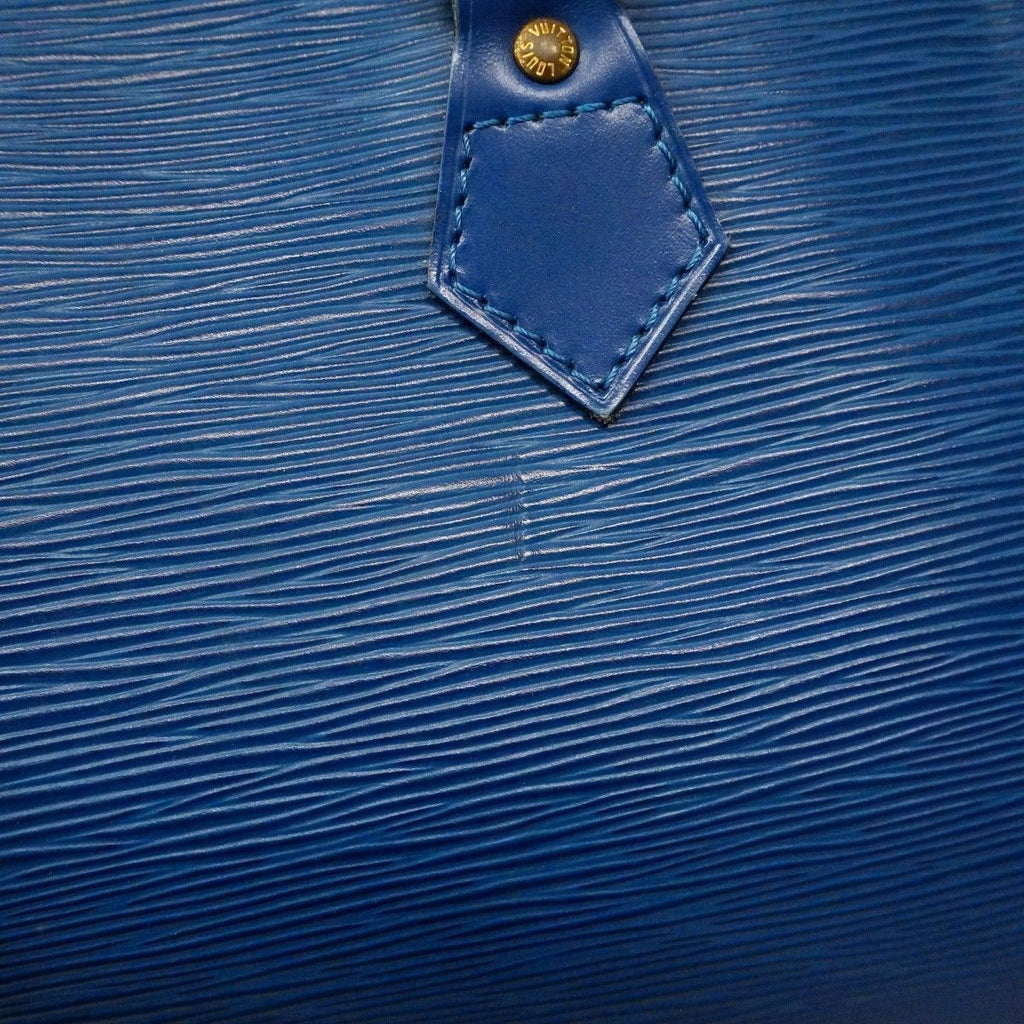 Louis Vuitton Handbag Epi Speedy 30 Toledo Blue — view 8