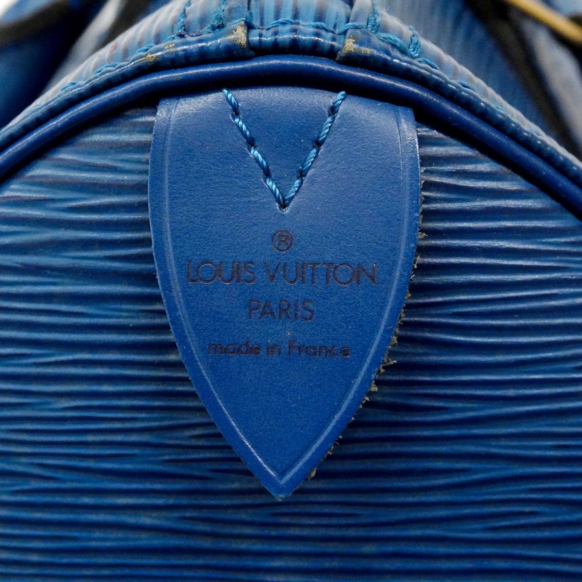 Louis Vuitton Handbag Epi Speedy 30 Toledo Blue — view 5
