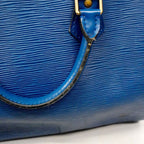 Louis Vuitton Handbag Epi Speedy 30 Toledo Blue — view 9