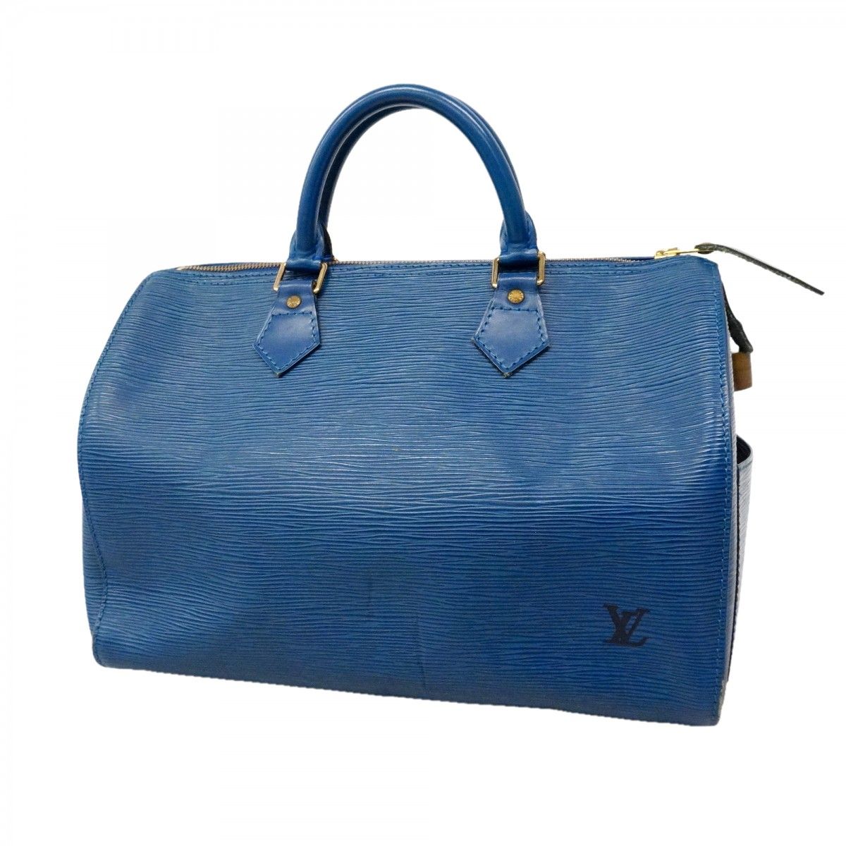 Louis Vuitton Handbag Epi Speedy 30 Toledo Blue