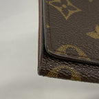 Louis Vuitton Card Case Monogram Envelope Business Holder Brown — view 7