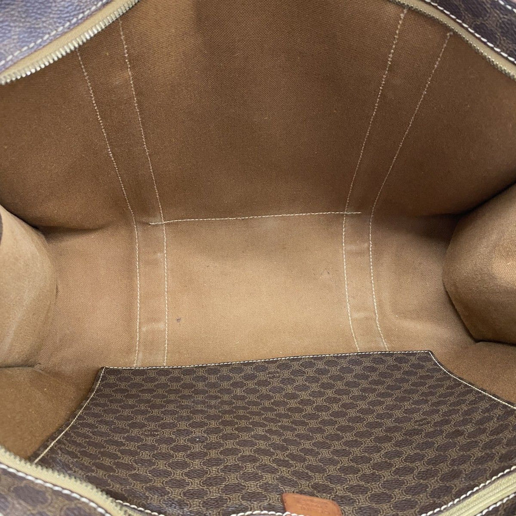 Celine Tote Macadam Brown Gold — view 4