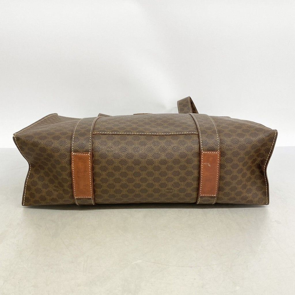 Celine Tote Macadam Brown Gold — view 3