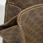 Celine Tote Macadam Brown Gold — view 7