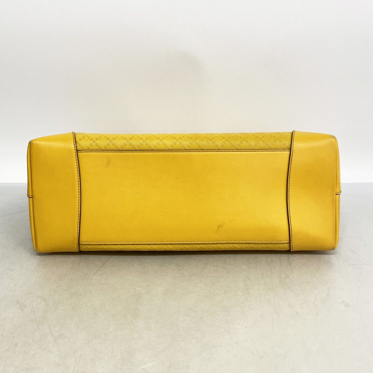 Gucci Tote Diamante Leather Yellow Champagne Gold — view 3