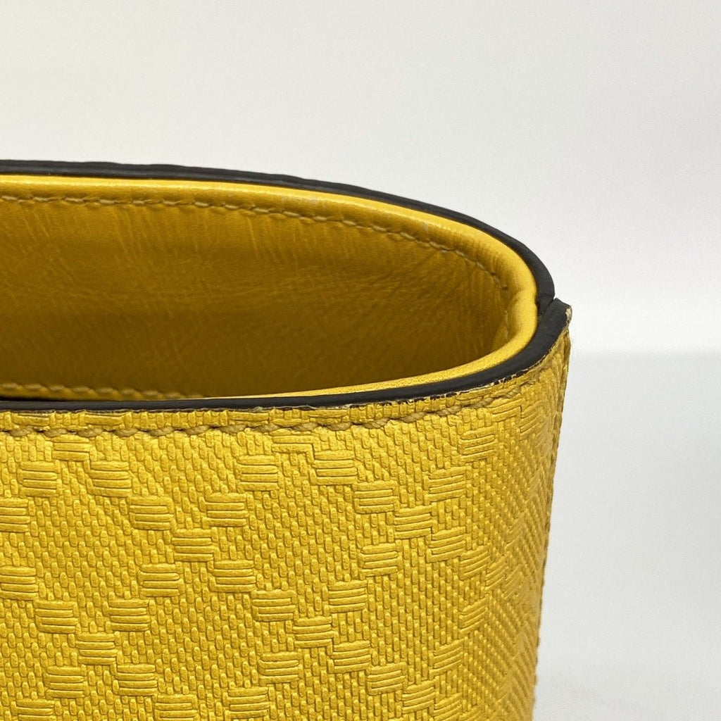 Gucci Tote Diamante Leather Yellow Champagne Gold — view 7
