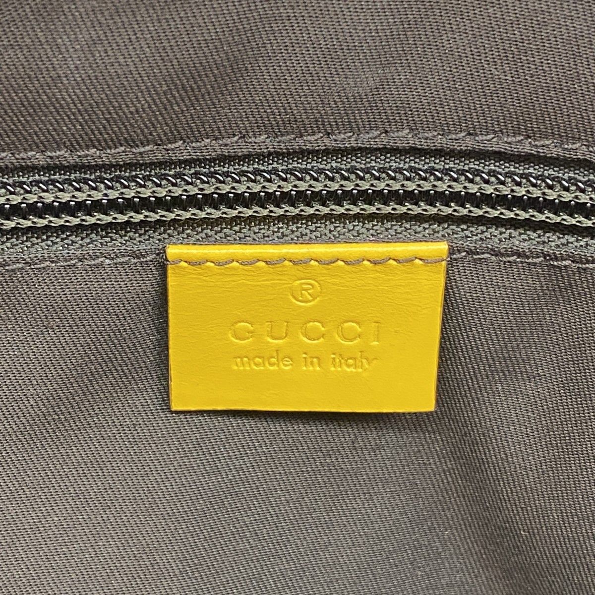 Gucci Tote Diamante Leather Yellow Champagne Gold — view 5