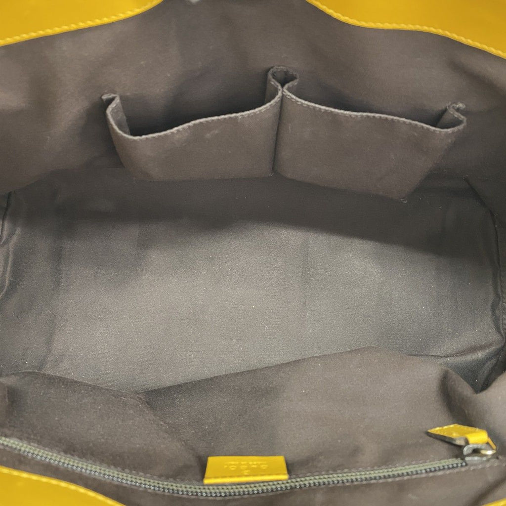 Gucci Tote Diamante Leather Yellow Champagne Gold — view 4