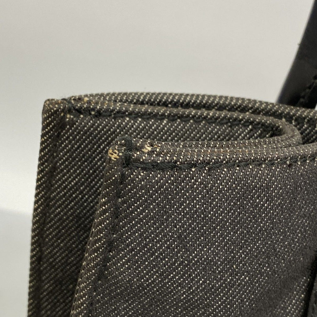 Gucci Tote Denim Black Silver — view 6
