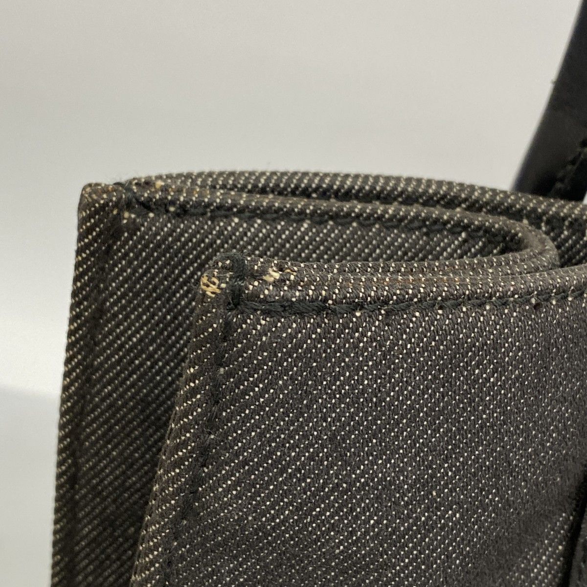 Gucci Tote Denim Black Silver — view 6