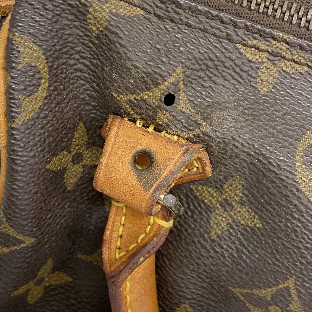 Louis Vuitton Handbag Monogram Mini Speedy Brown — view 6