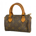 Louis Vuitton Handbag Monogram Mini Speedy Brown