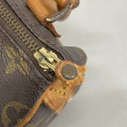 Louis Vuitton Handbag Monogram Mini Speedy Brown — view 7