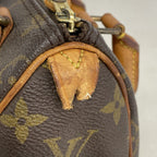 Louis Vuitton Handbag Monogram Mini Speedy Brown — view 8
