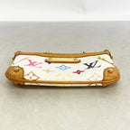 Louis Vuitton Pouch Monogram Multicolor Pochette Mila PM Blanc — view 3