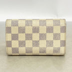 Louis Vuitton Wallet Damier Azur Portefeuille Tresor White — view 9