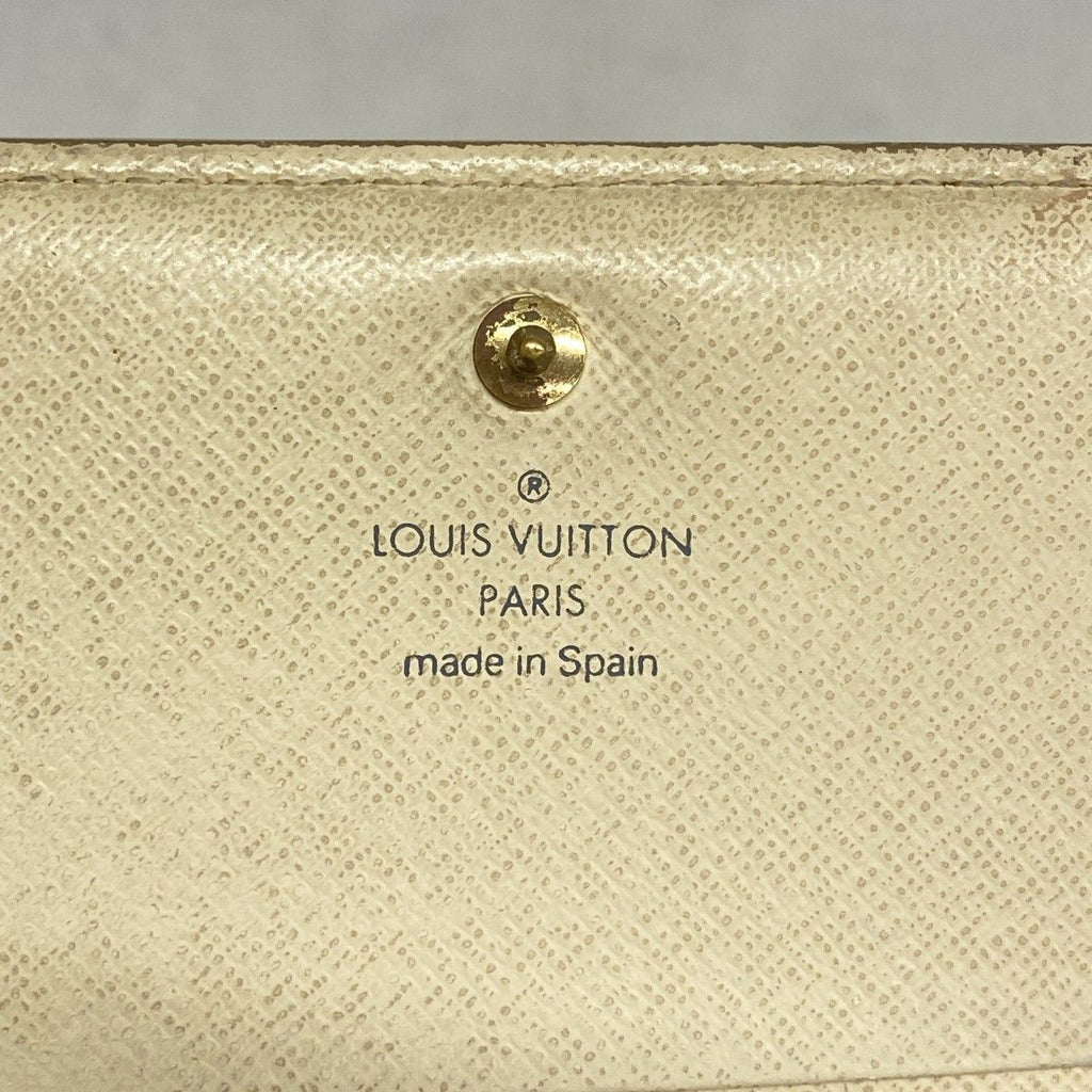 Louis Vuitton Wallet Damier Azur Portefeuille Tresor White — view 4