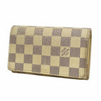 Louis Vuitton Wallet Damier Azur Portefeuille Tresor White