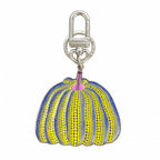 Louis Vuitton Key Holder Charm Porte Cles Pumpkin Yellow Yayoi Kusama Collaborat