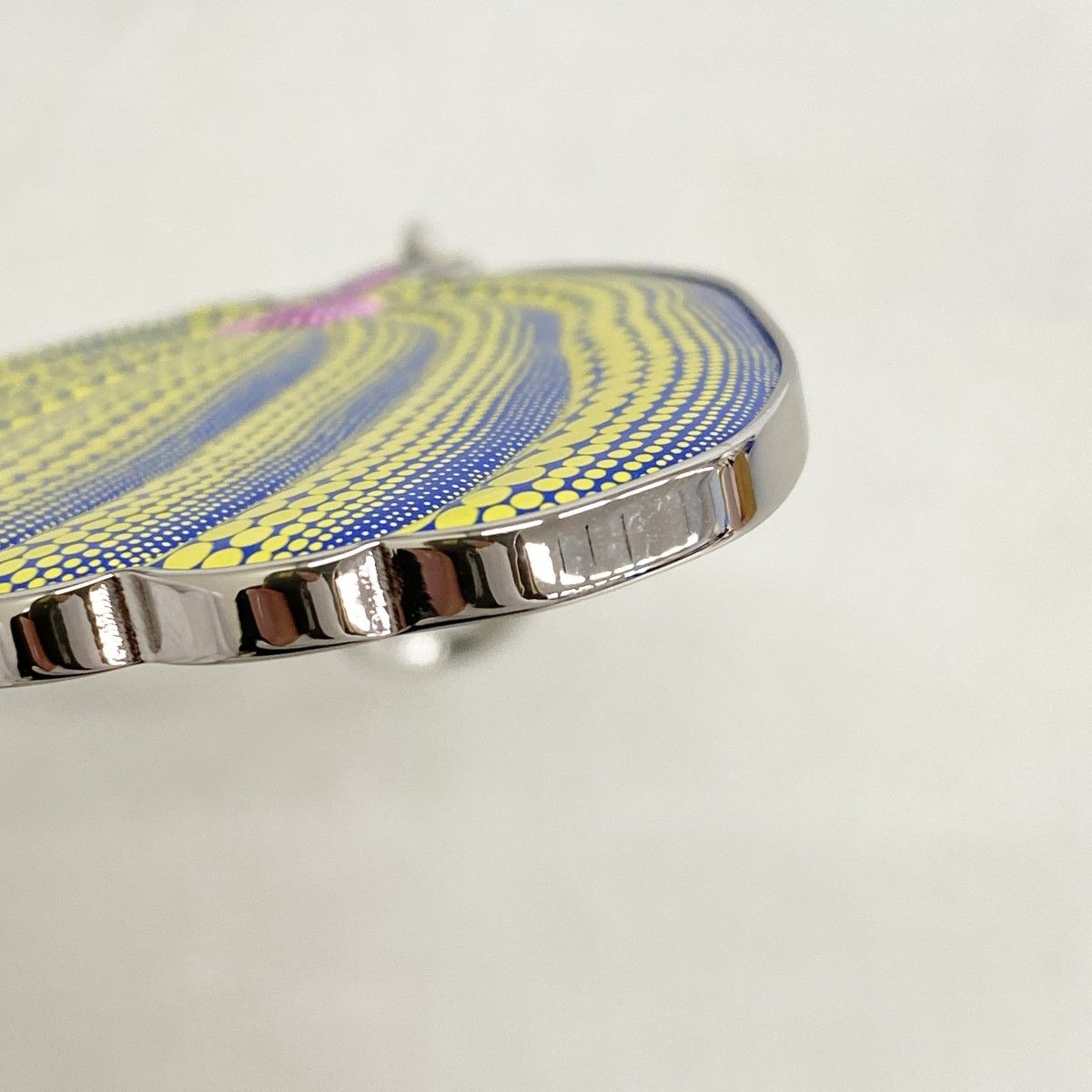 Louis Vuitton Key Holder Charm Porte Cles Pumpkin Yellow Yayoi Kusama Collaborat — view 3