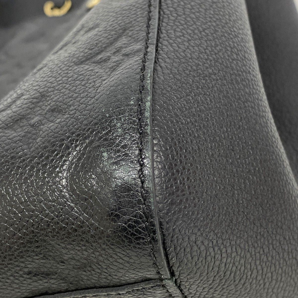 Louis Vuitton Handbag Monogram Empreinte Montaigne GM Noir — view 6