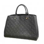 Louis Vuitton Handbag Monogram Empreinte Montaigne GM Noir