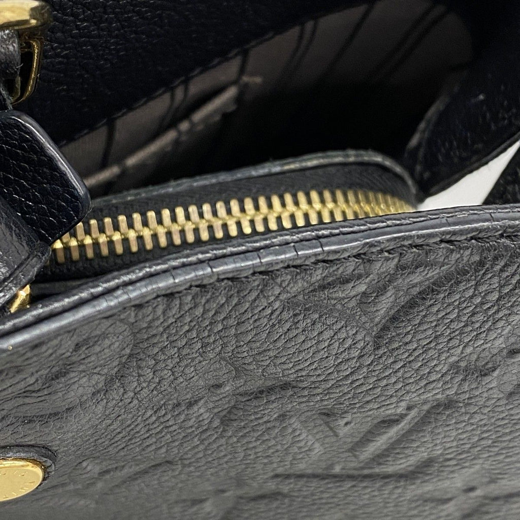 Louis Vuitton Handbag Monogram Empreinte Montaigne GM Noir — view 7