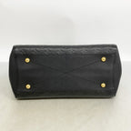 Louis Vuitton Handbag Monogram Empreinte Montaigne GM Noir — view 3