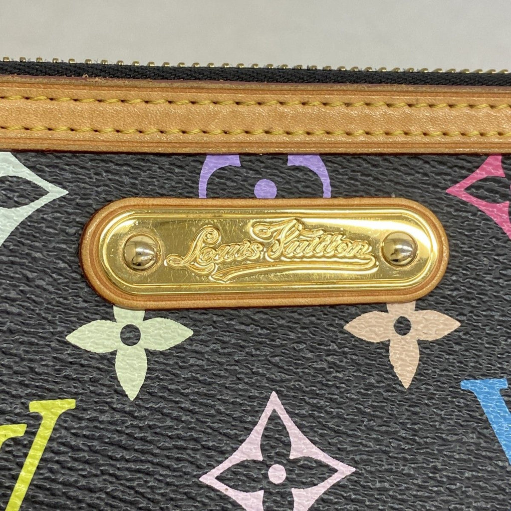 Louis Vuitton Pouch Monogram Multicolor Pochette Mila MM Noir — view 9