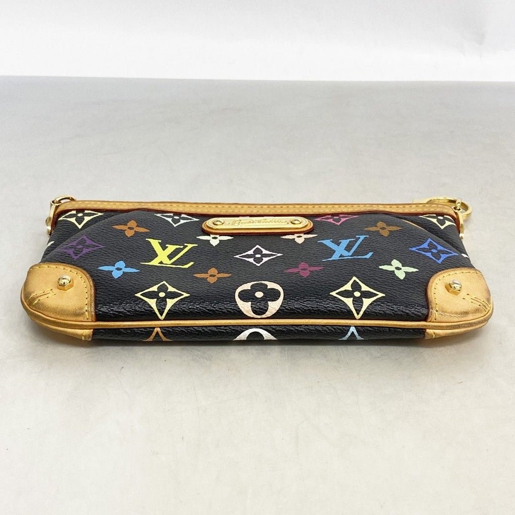 Louis Vuitton Pouch Monogram Multicolor Pochette Mila MM Noir — view 3