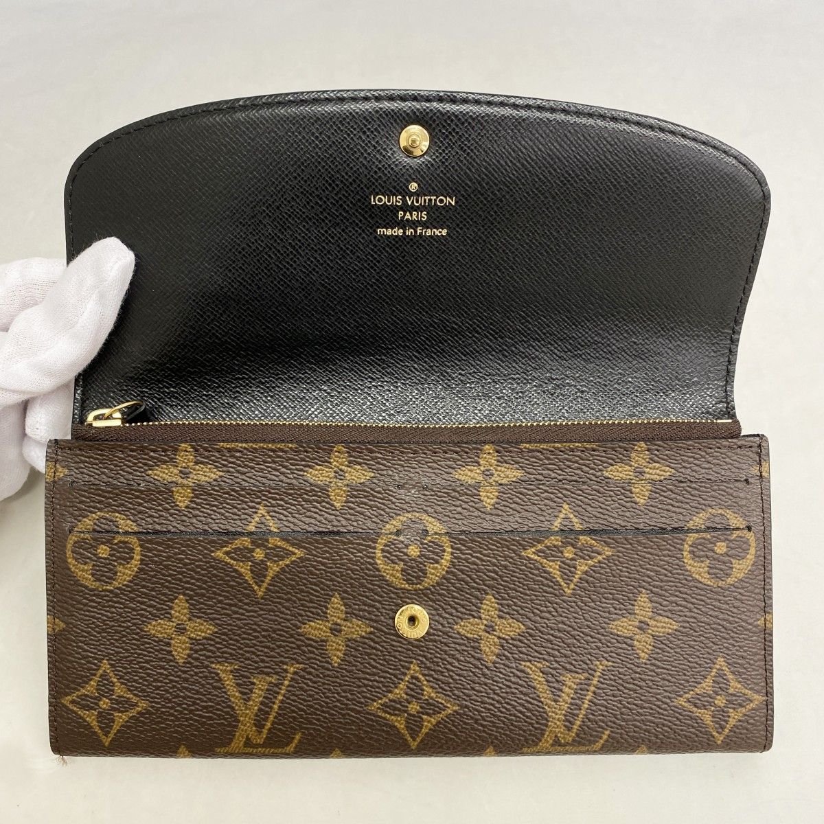 Louis Vuitton Wallet Monogram Reverse Portefeuille Emily Brown — view 8