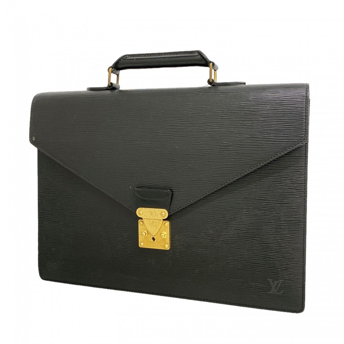Louis Vuitton Business Bag Epi Serviette Ambassador Noir