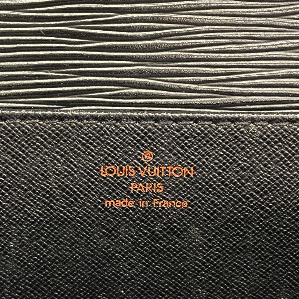 Louis Vuitton Business Bag Epi Serviette Ambassador Noir — view 5