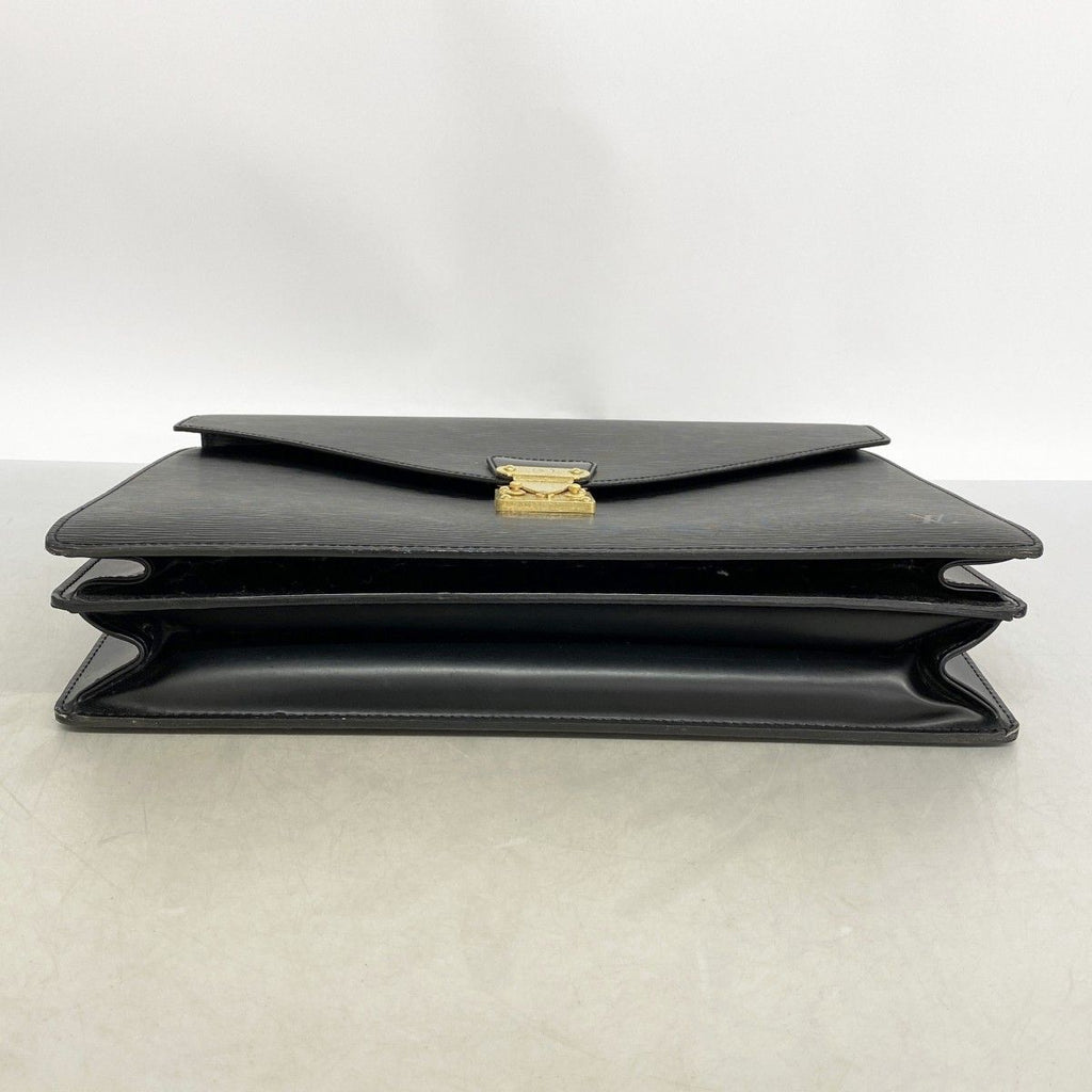 Louis Vuitton Business Bag Epi Serviette Ambassador Noir — view 3
