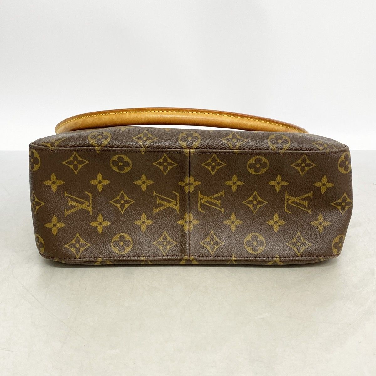 Louis Vuitton Shoulder Bag Monogram Looping GM Brown — view 3