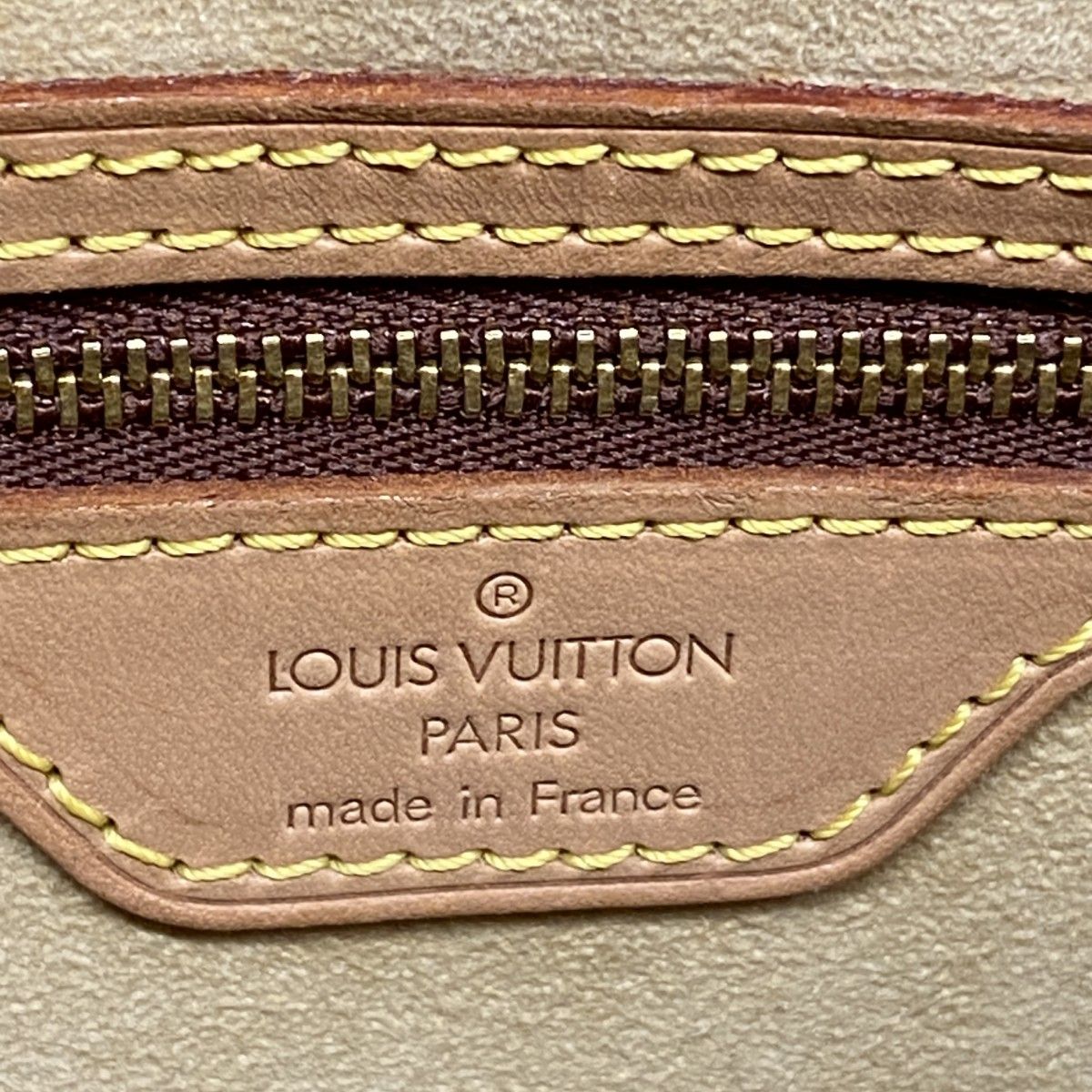 Louis Vuitton Shoulder Bag Monogram Looping GM Brown — view 5