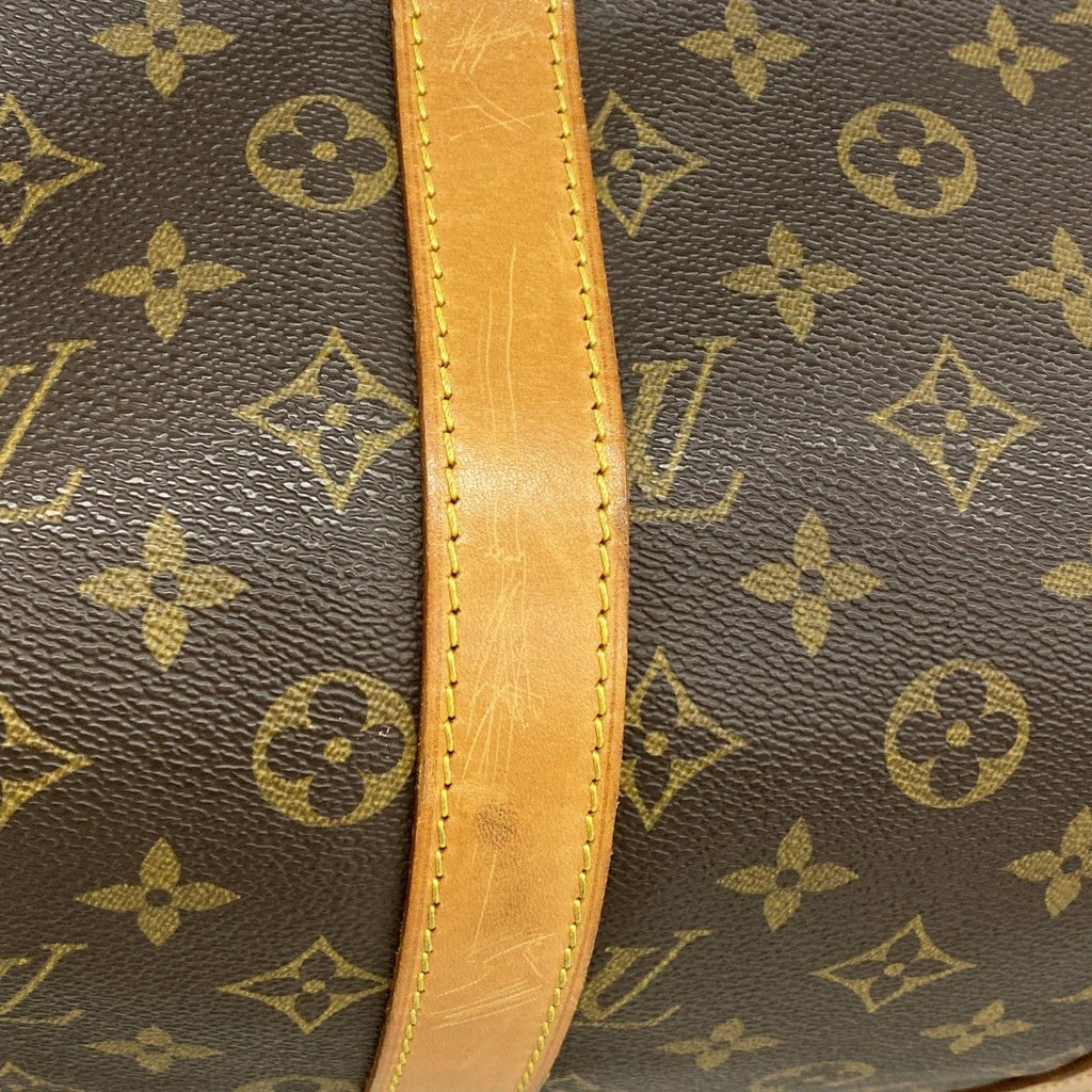 Louis Vuitton Boston Bag Monogram Keepall 45 Brown — view 7