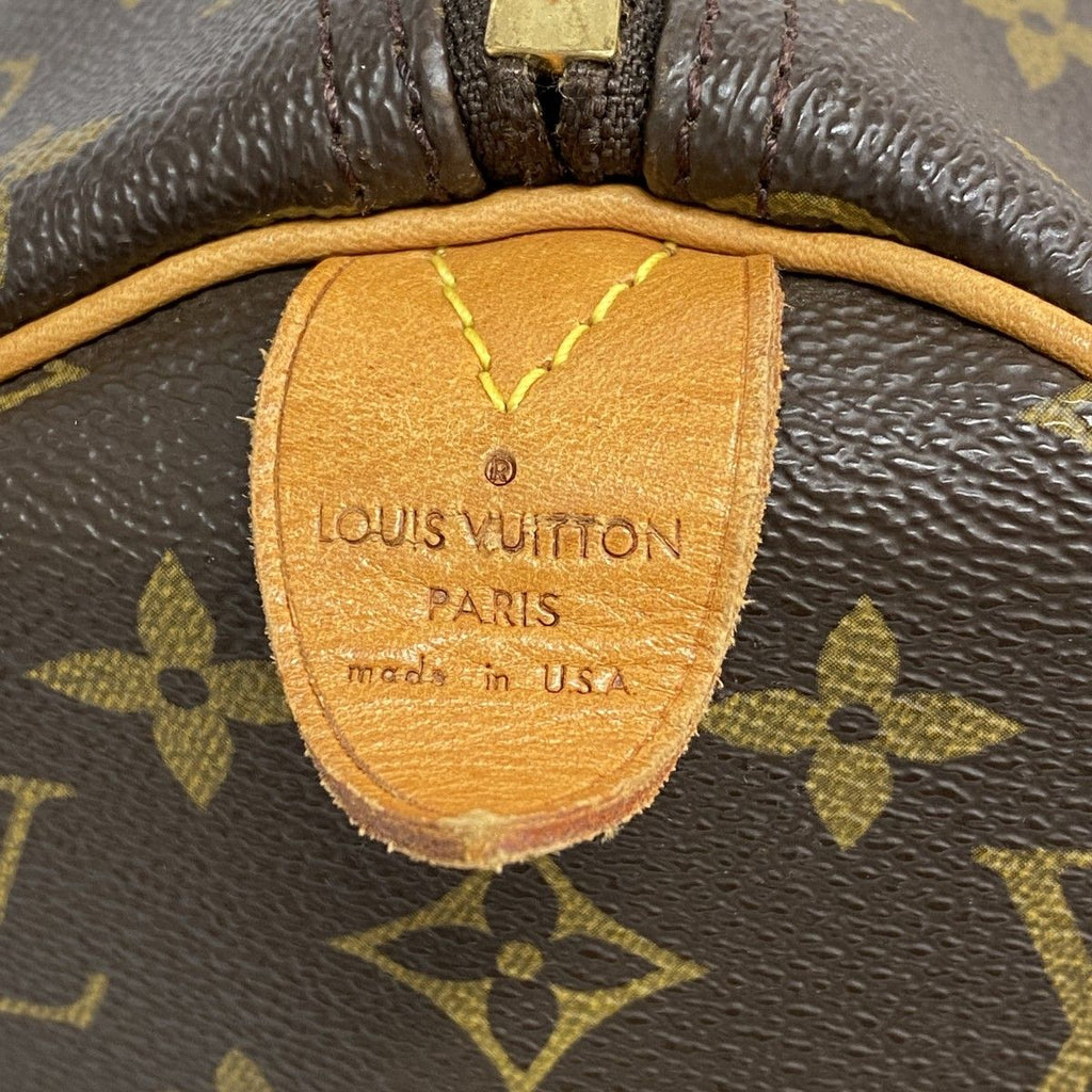 Louis Vuitton Boston Bag Monogram Keepall 45 Brown — view 5