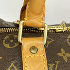 Louis Vuitton Boston Bag Monogram Keepall 45 Brown — view 8