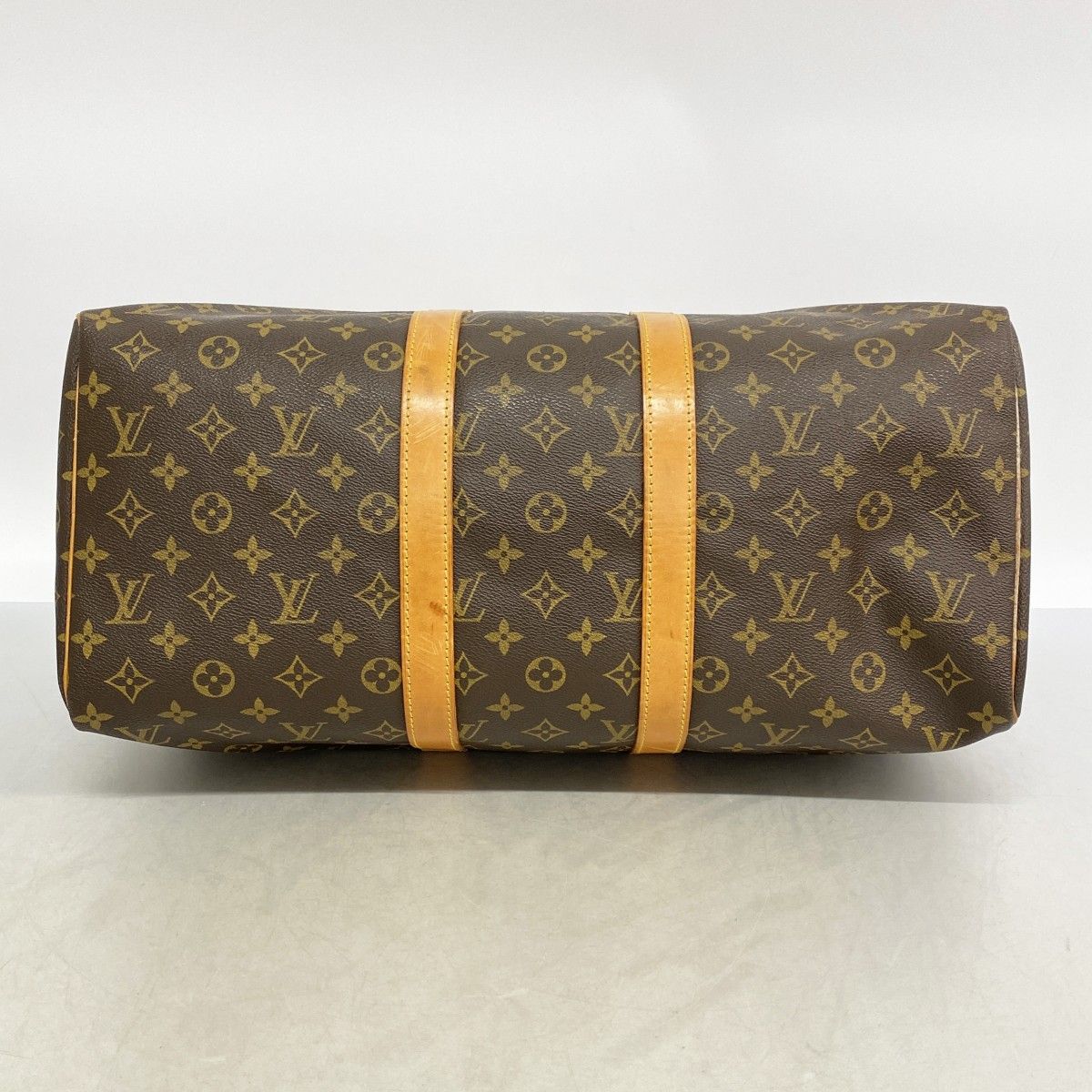 Louis Vuitton Boston Bag Monogram Keepall 45 Brown — view 3