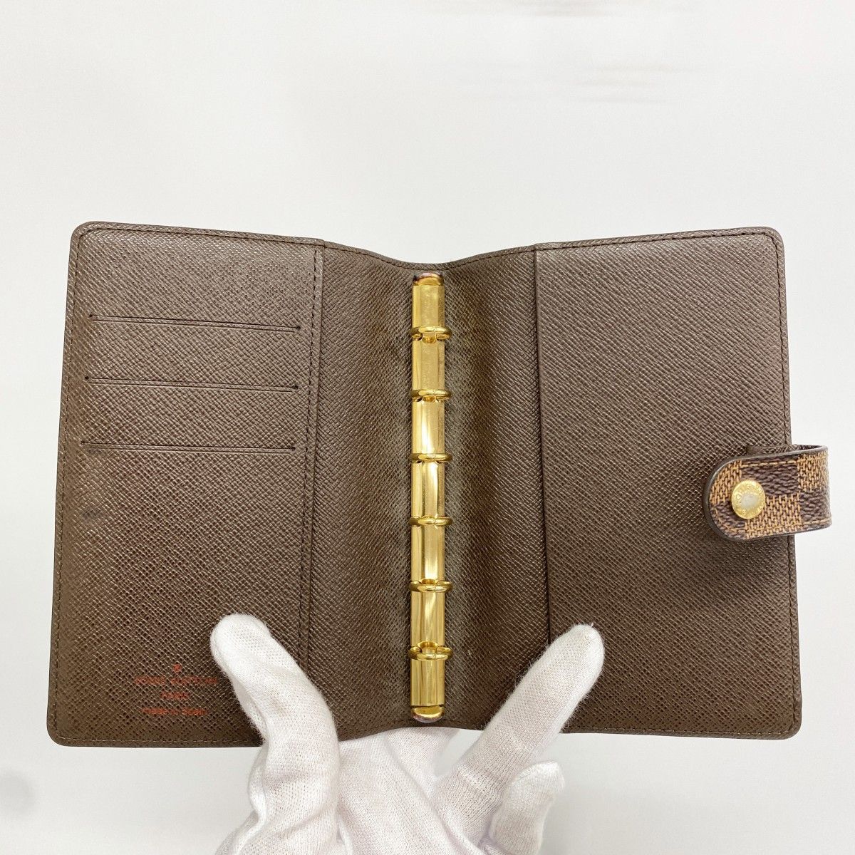 Louis Vuitton Notebook Cover Damier Agenda PM Ebene — view 3