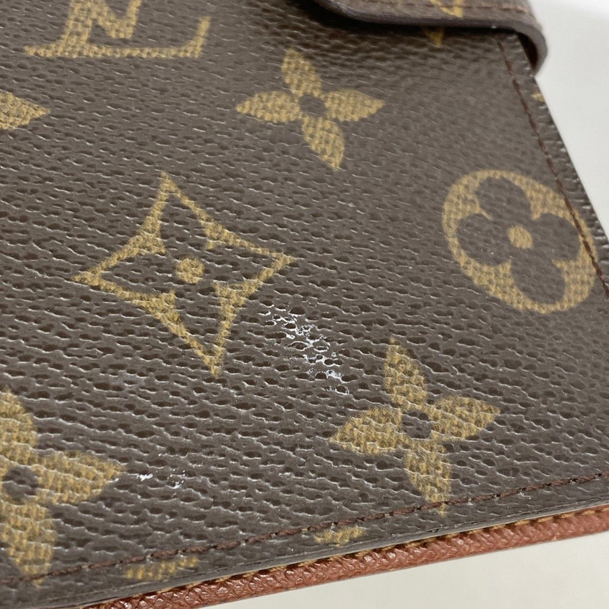 Louis Vuitton Notebook Cover Monogram Agenda PM Brown — view 8