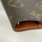 Louis Vuitton Notebook Cover Monogram Agenda PM Brown — view 6
