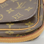 Louis Vuitton Shoulder Bag Monogram Saint Germain 24 Brown — view 8