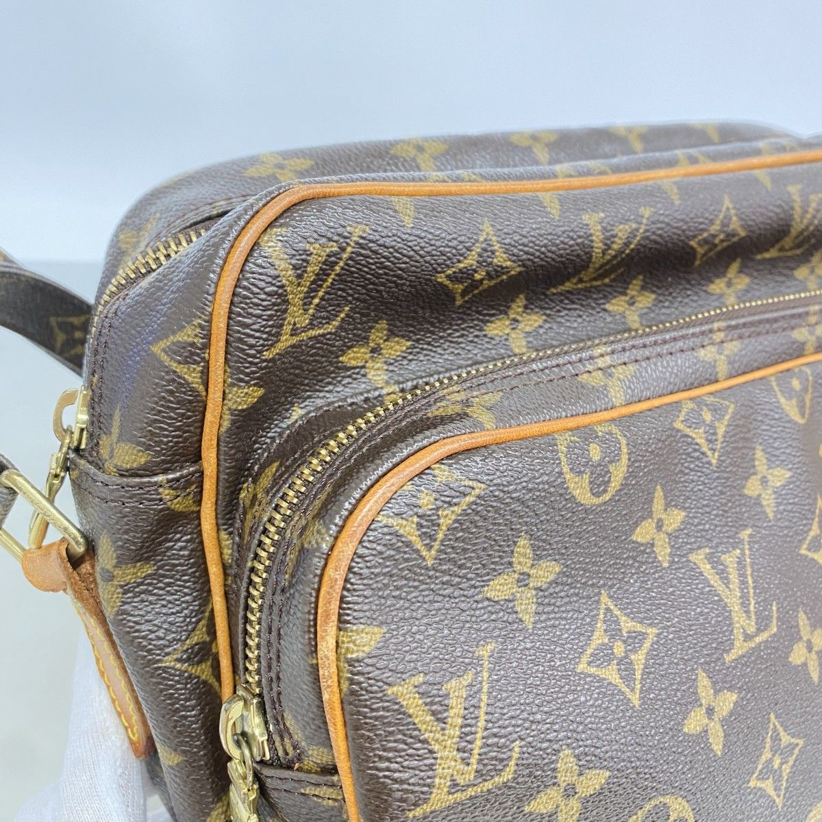 Louis Vuitton Shoulder Bag Monogram Nile Brown — view 7