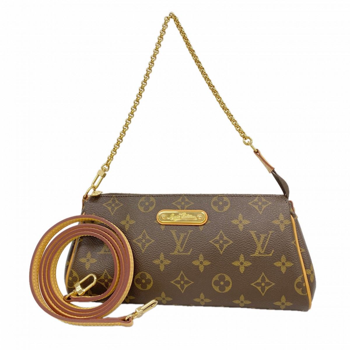 Louis Vuitton Handbag Monogram Brown 2-Way