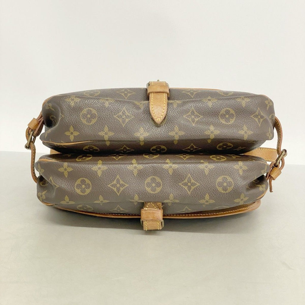 Louis Vuitton Shoulder Bag Monogram Saumur 30 Brown — view 3