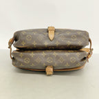 Louis Vuitton Shoulder Bag Monogram Saumur 30 Brown — view 3