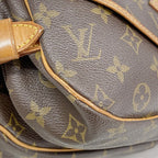 Louis Vuitton Shoulder Bag Monogram Saumur 30 Brown — view 6