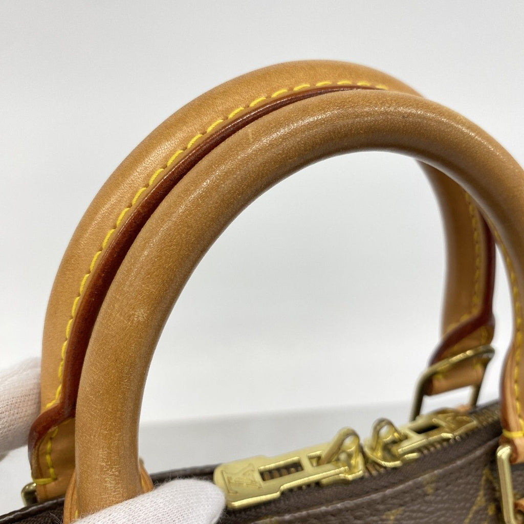 Louis Vuitton Handbag Monogram Alma Brown — view 9